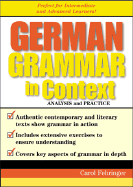 German Grammar in Context: Analysis and Practice