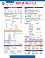 German Grammar-Rea's Quick Access Reference Chart
