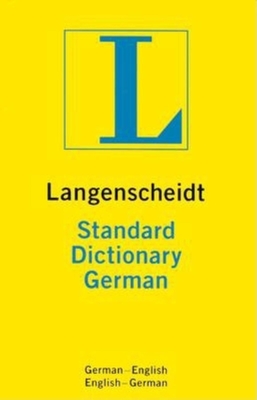 German Langenscheidt Standard Dictionary - Messinger, Heinz, and Turck, Gisela, and Willmann, Helmut