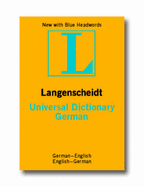 German Langenscheidt Universal Dictionary
