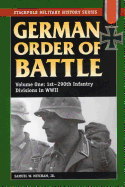 German Order of Battle: 1st-290th Infantry Divisions in WWII