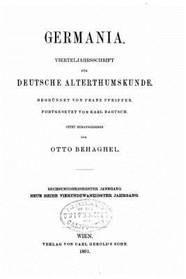 Germania - Behaghel, Otto