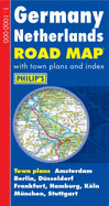 Germany and Netherlands Road Map