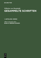 Gesammelte Schriften, Band 8, bersetzungen