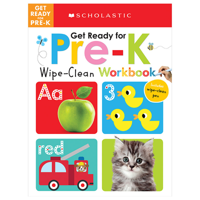 Get Ready for Pre-K Wipe-Clean Workbook: Scholastic Early Learners (Wipe-Clean) - Scholastic