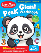 Giant Prek Workbook, Age 4 - 5