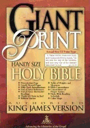 Giant Print Bible: Handy-Size
