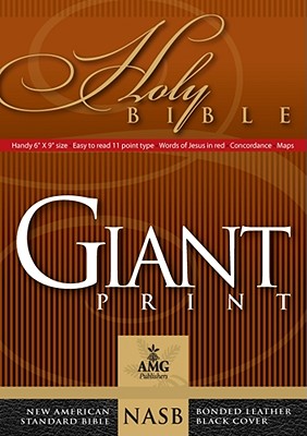 Giant Print Bible-NASB-Handy-Size - Baker, Warren Patrick, Dr. (Editor)