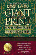 Giant Print Classic Reference Bible-KJV-Center Column