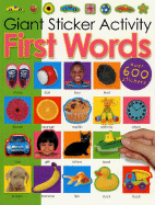 Giant Sticker Activity First Words