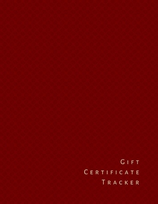 Gift Certificate Tracker: Organizer, journal, receipt book. Gift log book for business. - Journals, Lime