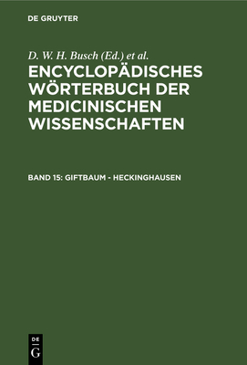 Giftbaum - Heckinghausen - Busch, D W H (Editor), and Gr?fe, Carl Ferdinand (Editor), and Diffenbach, J F (Editor)