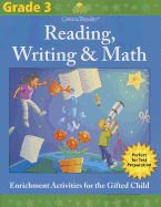 Gifted & Talented: Reading, Writing & Math, Grade 3