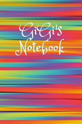 Gigi's Notebook: Cute Colorful 6x9 110 Pages Blank Narrow Lined Soft Cover Notebook Planner Composition Book - Notes, Bless