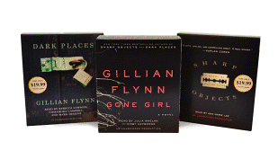 Gillian Flynn CD Audiobook Bundle: Gone Girl; Dark Places; Sharp Objects