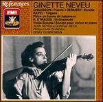 Ginette Neveu - Ginette Neveu (violin); Gustav Beck (piano); Jean Neveu (piano); Philharmonia Orchestra; Issay Dobroven (conductor)