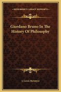 Giordano Bruno in the History of Philosophy