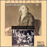 Giovanni Paisiello: String Quartets, Vol.1 - 