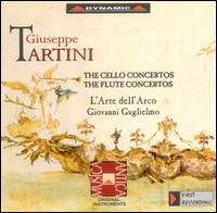 Giuseppe Tartini: The Cello Concertos; The Flute Concertos - L'Arte dell'Arco; Mario Folena (flute); Piero Bosna (cello); Giovanni Guglielmo (conductor)