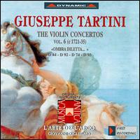 Giuseppe Tartini: The Violin Concertos, Vol. 6 (Ombra diletta) - Carlo Lazari (violin); Federico Guglielmo (violin); L'Arte dell'Arco; Giovanni Guglielmo (conductor)
