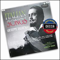 Giuseppe Valdengo: Italian Songs, Vol. 47 - Giuseppe Valdengo (baritone); Alberto Erede (conductor)