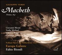 Giuseppe Verdi: Macbeth - Fabrizio Beggi (bass); Federico Benetti (bass); Giovanni Meoni (baritone); Krzysztof Szyfman (baritone);...
