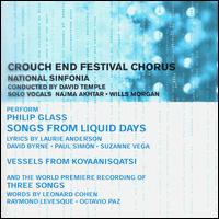 Glass: Songs from Liquid Days; Vessels from Koyaanisqatsi; Three Songs - David Roach (sax); David Roach (sax); Elizabeth Shepherd (piano); Najma Akhtar (vocals);...