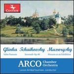 Glinka: Valse-Fantasie; Tchaikovsky: Serenade Op. 48; Mussorgsky: Pictures at an Exhibition