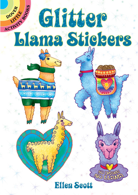 Glitter Llama Stickers - Scott, Ellen