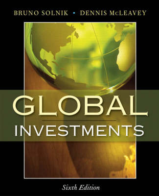 Global Investments - Solnik, Bruno, and McLeavey, Dennis