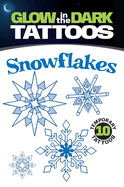 Glow-In-The-Dark Tattoos Snowflakes