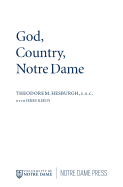 God Country Notre Dame: The Autobiography of Theodore M. Hesburgh