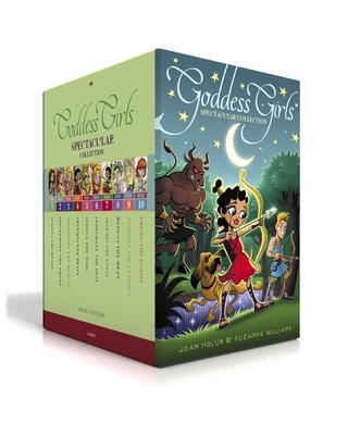 Goddess Girls Spectacular Collection (Boxed Set): Athena the Brain; Persephone the Phony; Aphrodite the Beauty; Artemis the Brave; Athena the Wise; Aphrodite the Diva; Artemis the Loyal; Medusa the Mean; Pandora the Curious; Pheme the Gossip - Holub, Joan, and Williams, Suzanne