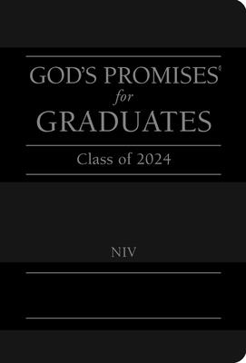 God's Promises for Graduates: Class of 2024 - Black NIV: New International Version - Countryman, Jack