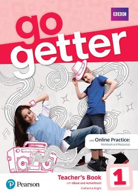 GoGetter 1 Teacher's Book with MyEnglish Lab & Online Extra Home Work + DVD-ROM Pack - Bright, Catherine