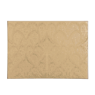 Gold Embossed Paseo Guest Bk