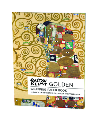 Golden, Gustav Klimt: Wrapping Paper Book - Teneues (Editor)