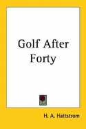 Golf After Forty