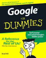 Google for Dummies - Hill, Brad