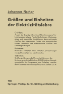 Gren und Einheiten der Elektrizittslehre