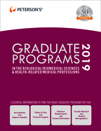 Graduate Programs in the Biological/Biomedical Sciences & Health-Related Medical Professions 2021