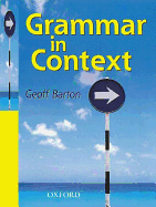 Grammar in Context - Barton, Geoff