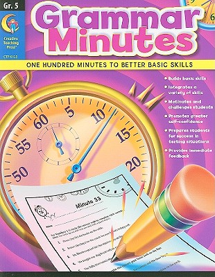 Grammar Minutes: Grade 5 - Hex, Kathleen, and Kim, Regina Hurh (Editor), and Snoddy, Gillian (Editor)