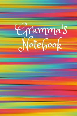 Gramma's Notebook: Cute Colorful 6x9 110 Pages Blank Narrow Lined Soft Cover Notebook Planner Composition Book - Notes, Bless