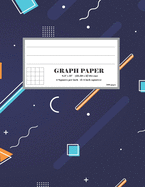 Graph Paper 4 Squares Per Inch: 1/4 Inch Squares Quad Ruled Composition Graphing Notebook