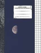Graph Paper Composition Notebook: 110 Pages - Quad Ruled 4x4 - 8.5" x 11" Large Notebook with Grid Paper - Math Notebook For Students