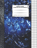 Graph Paper Composition Notebook: 110 Pages - Quad Ruled 4x4 - 8.5" x 11" Large Notebook with Grid Paper - Math Notebook For Students