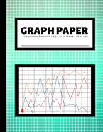 Graph Paper Composition Notebook: 200 Pages - 4x4 Quad Ruled Graphing Grid Paper - Math and Science Notebooks - Red