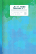 Graph Paper Composition Notebook: Quad Ruled 5x5, 100 Pages (Medium), 6 x 9 in / 15,24 x 22,86 cm)