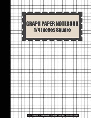 Graph Paper Notebook: 1/4 Inches Square Blank Quad Ruled - (Large Print 8.5x11) - 108 Pages Graph Paper Composition Notebook: Graph Paper Notebook - Sw33t Sw3n